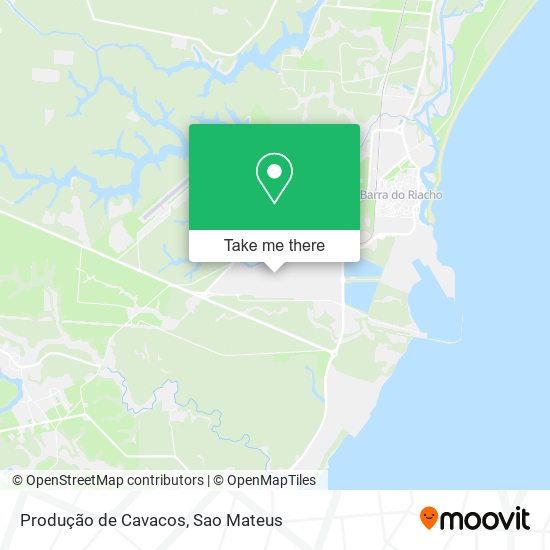 Produção de Cavacos map