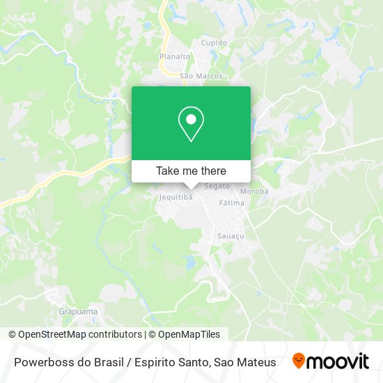 Mapa Powerboss do Brasil / Espirito Santo