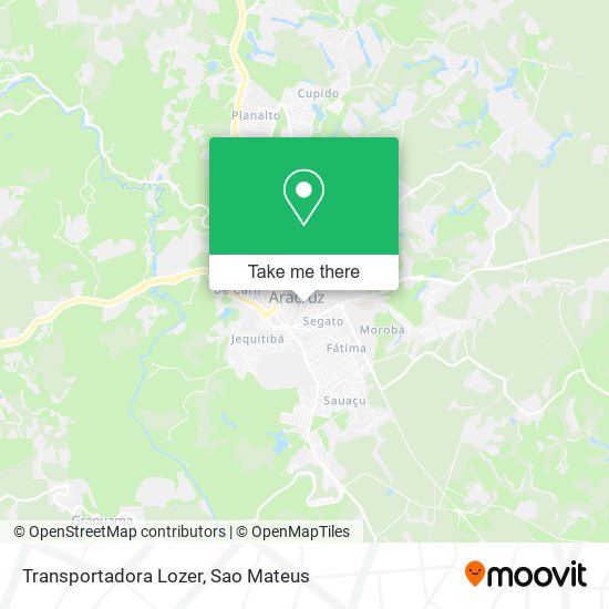 Transportadora Lozer map