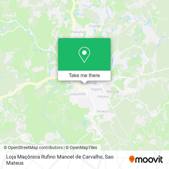 Loja Maçônica Rufino Manoel de Carvalho map