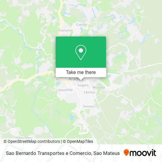 Sao Bernardo Transportes e Comercio map