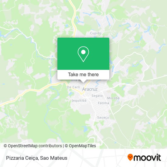 Pizzaria Ceiça map