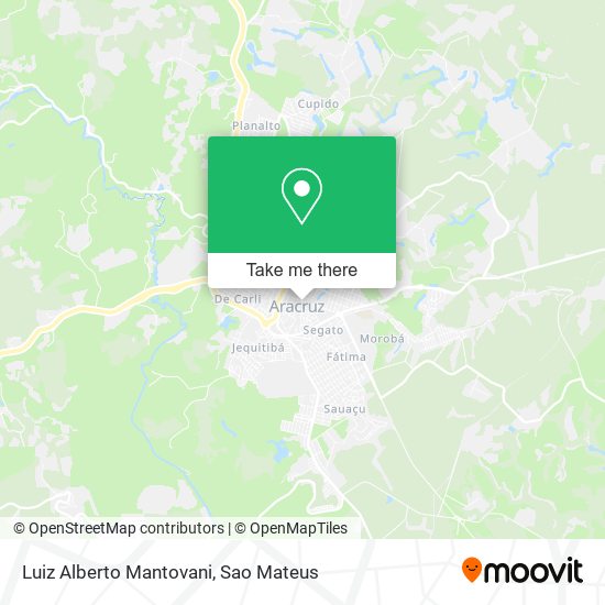 Luiz Alberto Mantovani map