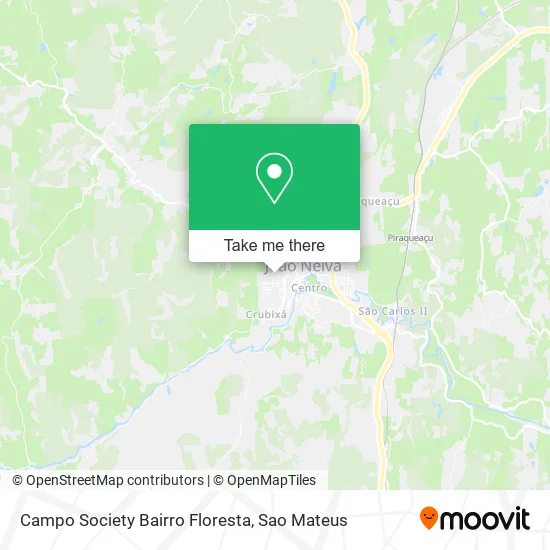 Campo Society Bairro Floresta map