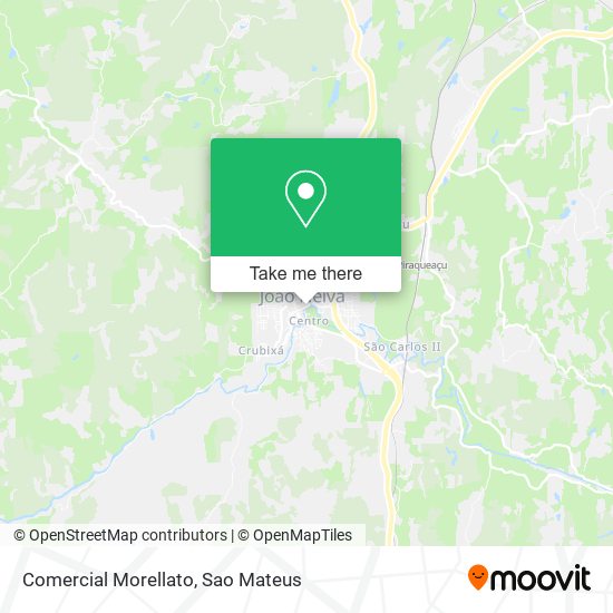 Mapa Comercial Morellato