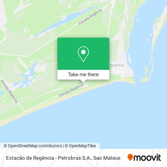 Estacão de Regência - Petrobras S.A. map