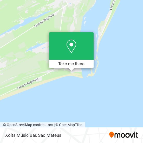 Mapa Xolts Music Bar