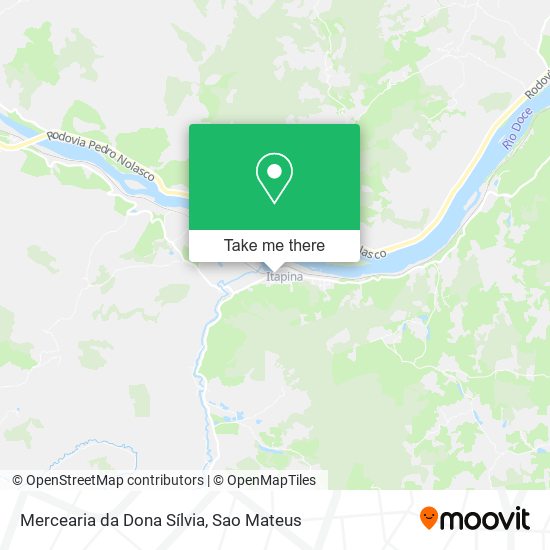 Mercearia da Dona Sílvia map