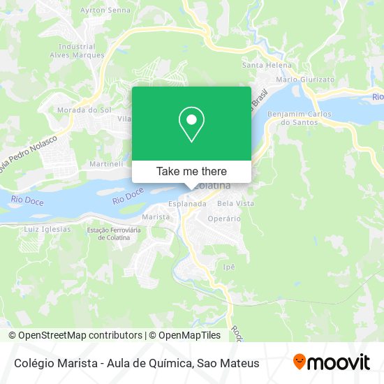 Colégio Marista - Aula de Química map