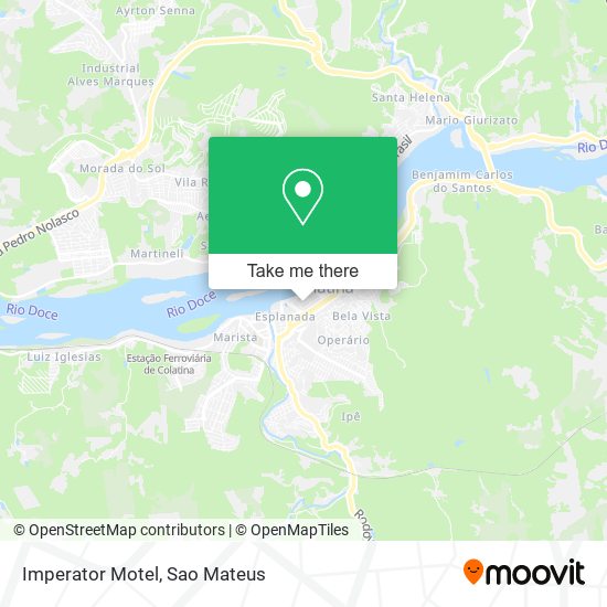 Imperator Motel map