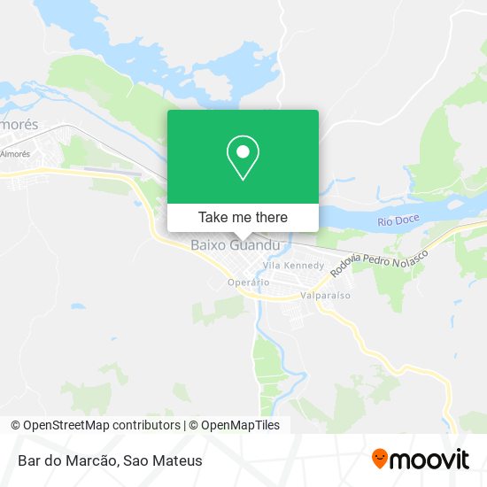 Bar do Marcão map