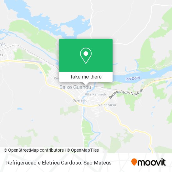 Refrigeracao e Eletrica Cardoso map