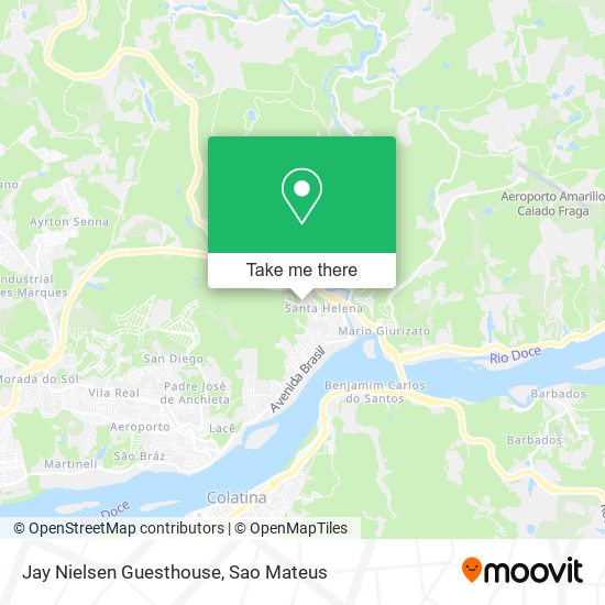 Jay Nielsen Guesthouse map