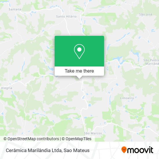 Cerâmica Marilândia Ltda map