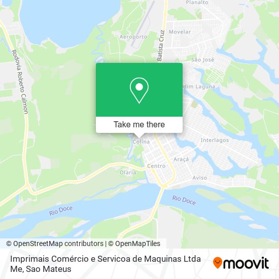 Imprimais Comércio e Servicoa de Maquinas Ltda Me map