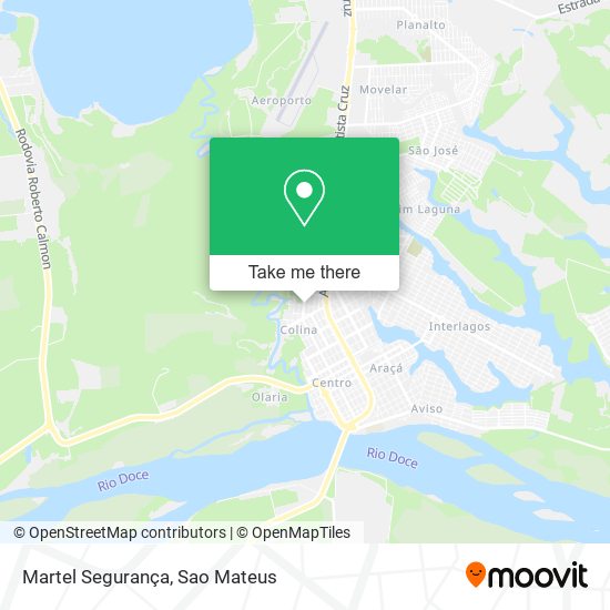 Martel Segurança map