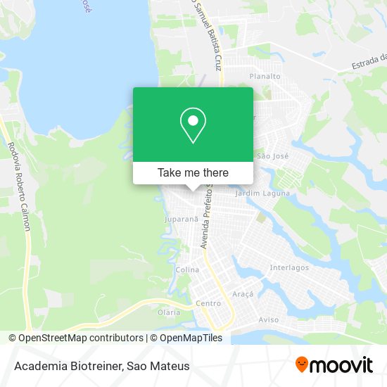 Academia Biotreiner map