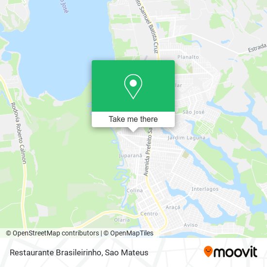 Restaurante Brasileirinho map