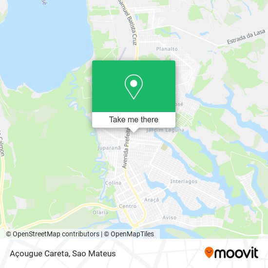 Açougue Careta map