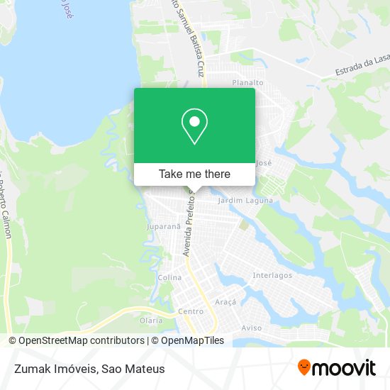 Zumak Imóveis map