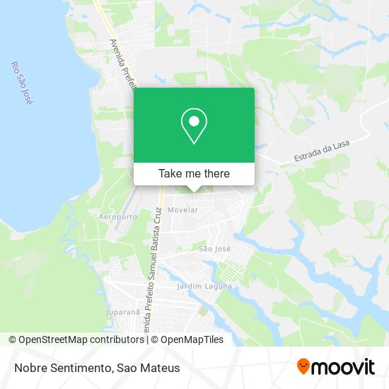 Nobre Sentimento map