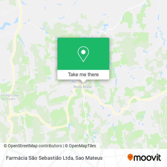 Farmácia São Sebastião Ltda map