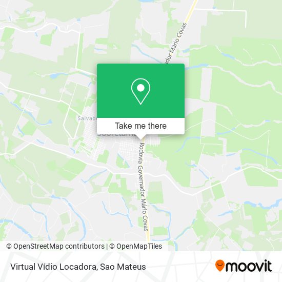 Virtual Vídio Locadora map