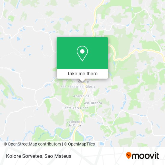 Kolore Sorvetes map