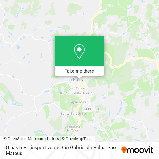 Ginásio Poliesportivo de São Gabriel da Palha map