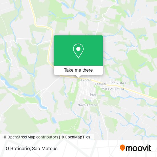 O Boticário map