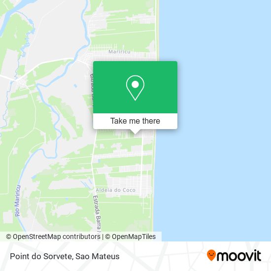 Point do Sorvete map