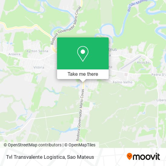 Mapa Tvl Transvalente Logistica