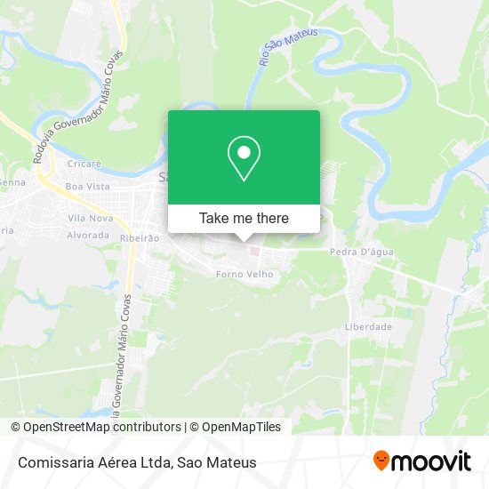 Comissaria Aérea Ltda map