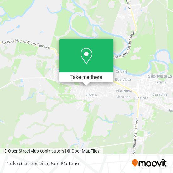 Celso Cabelereiro map