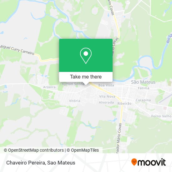 Chaveiro Pereira map