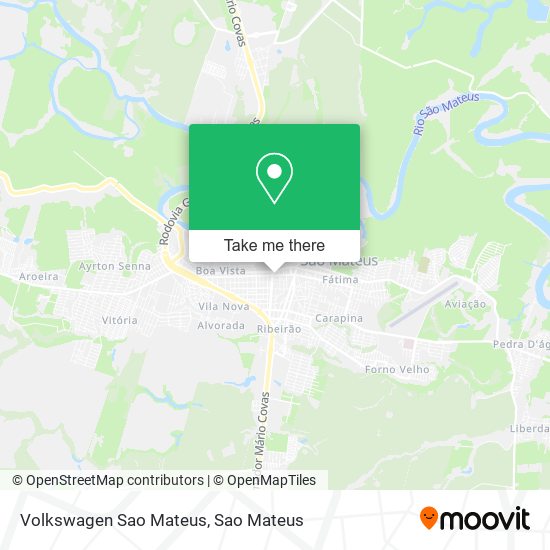 Volkswagen Sao Mateus map