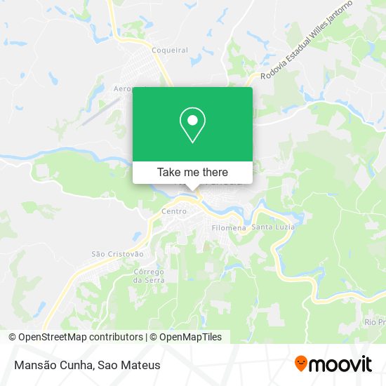 Mansão Cunha map