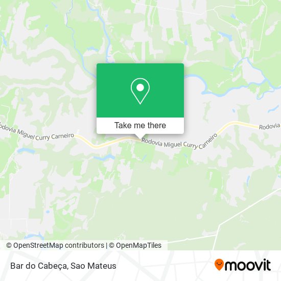 Bar do Cabeça map