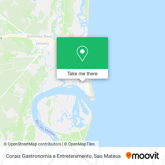 Corais Gastronomia e Entretenimento map