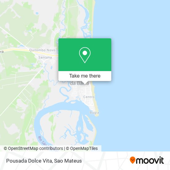 Pousada Dolce Vita map
