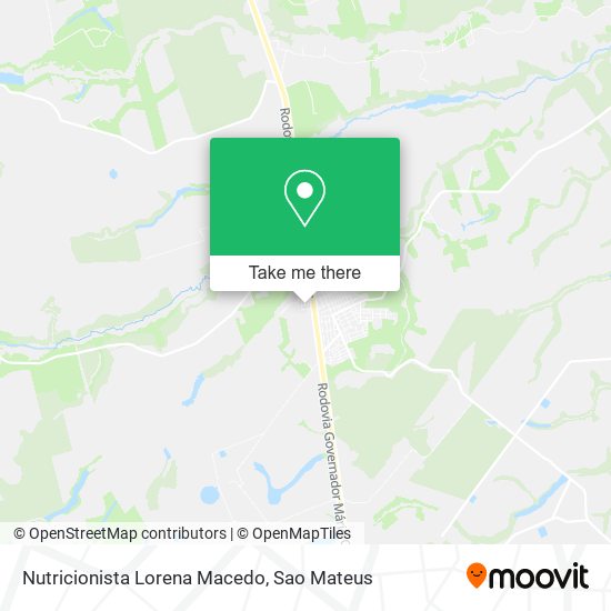 Nutricionista Lorena Macedo map