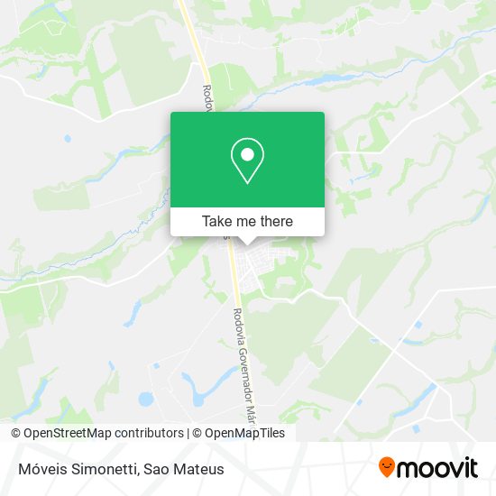 Móveis Simonetti map