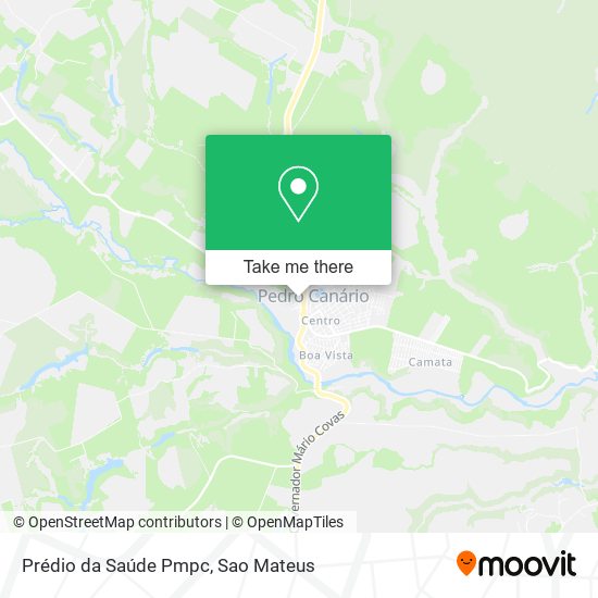 Prédio da Saúde Pmpc map