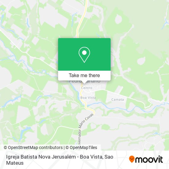 Mapa Igreja Batista Nova Jerusalém - Boa Vista