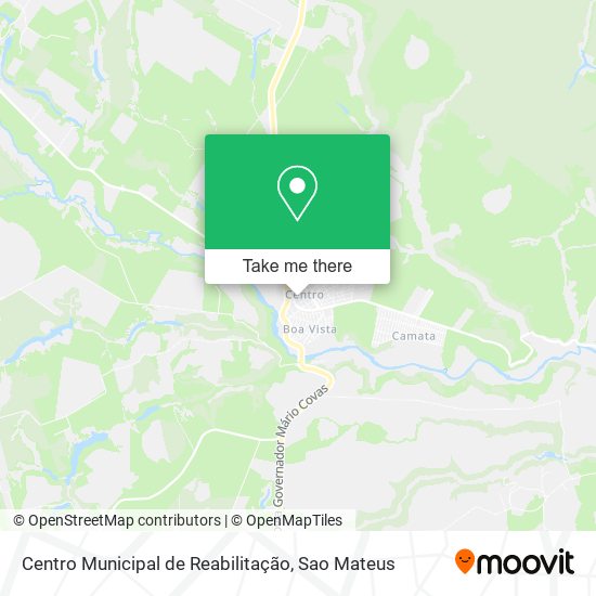 Centro Municipal de Reabilitação map