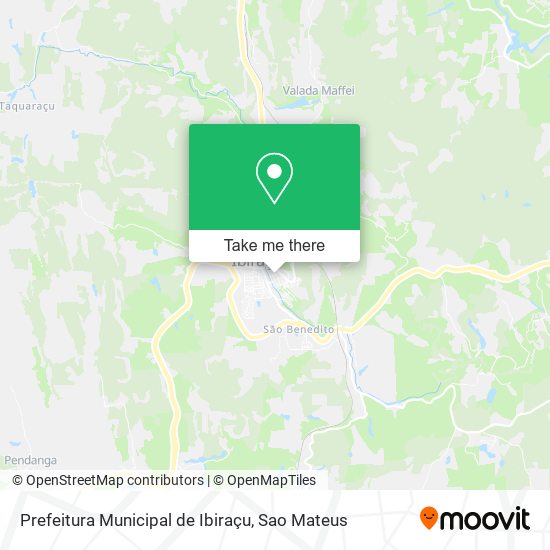 Prefeitura Municipal de Ibiraçu map