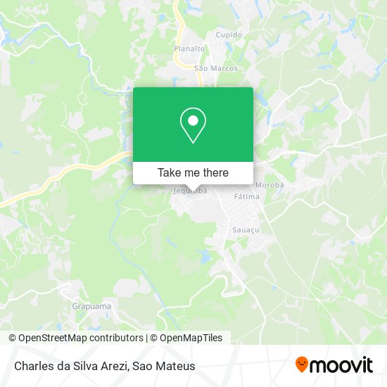 Charles da Silva Arezi map