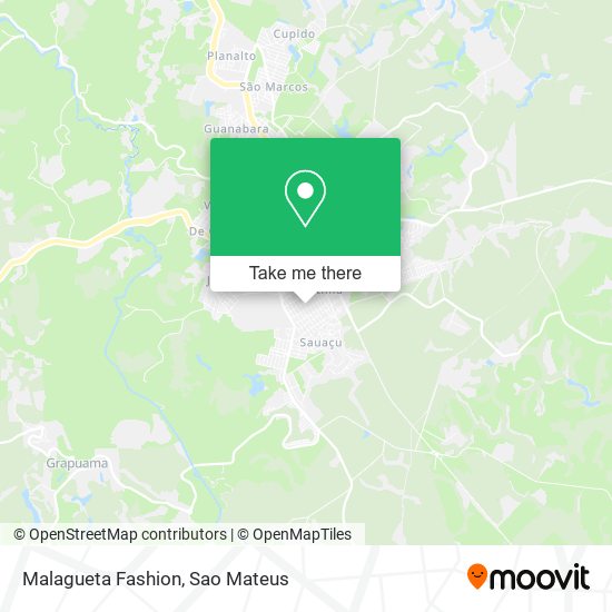 Malagueta Fashion map