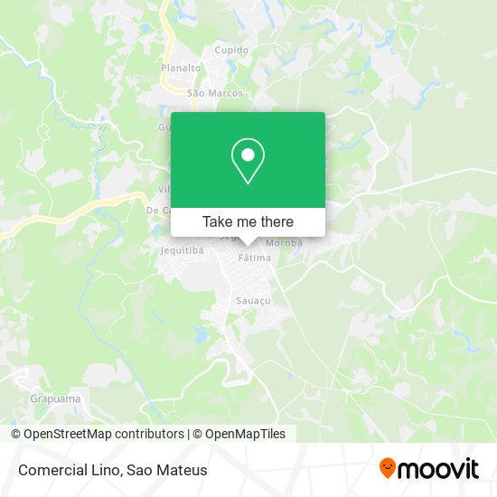 Comercial Lino map