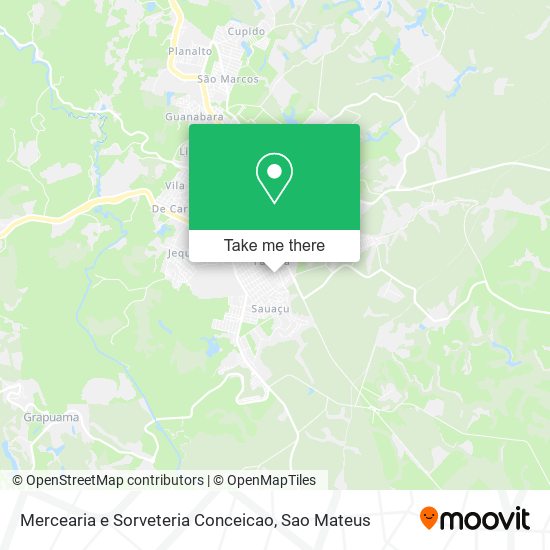 Mercearia e Sorveteria Conceicao map